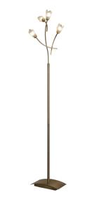 Pietra Antique Brass Floor Lamps Mantra Multi Head Floor Lamps